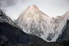 
Gasherbrum IV At Sunrise From Concordia
